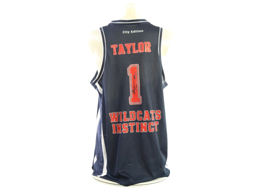 Taylor's Urania Basket "Special Edition" Signed Match-Worn Away Jersey, 2025/26