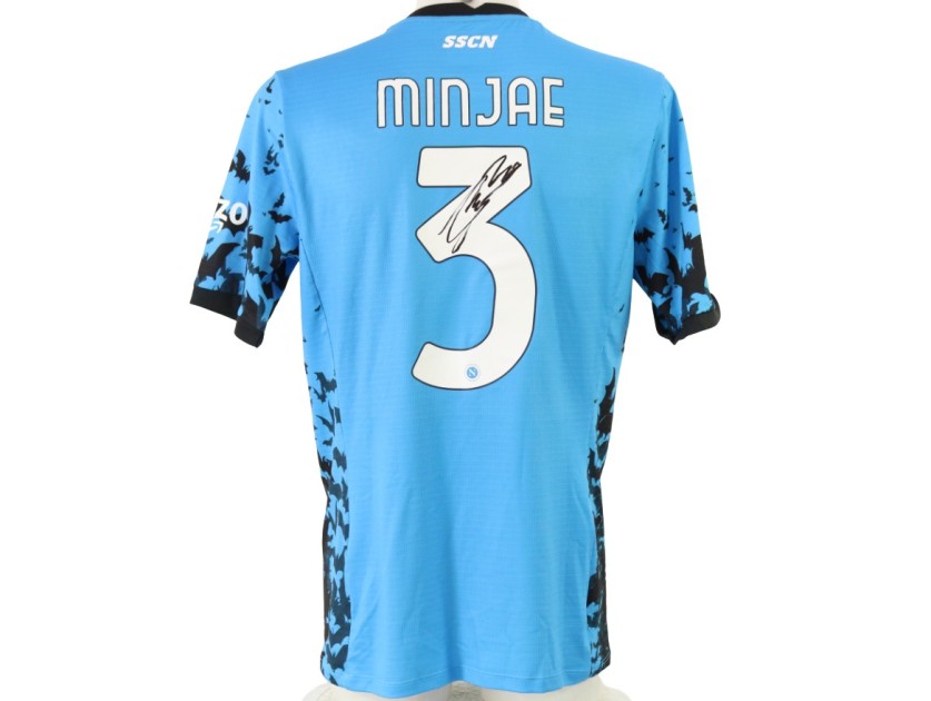 Kim Official Napoli Signed Shirt, Special Halloween 2022