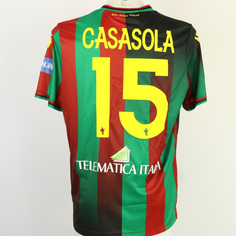 Casasola's Unwashed Shirt, Ternana vs Parma 2024 - Associazione Progetto Flavia Patch