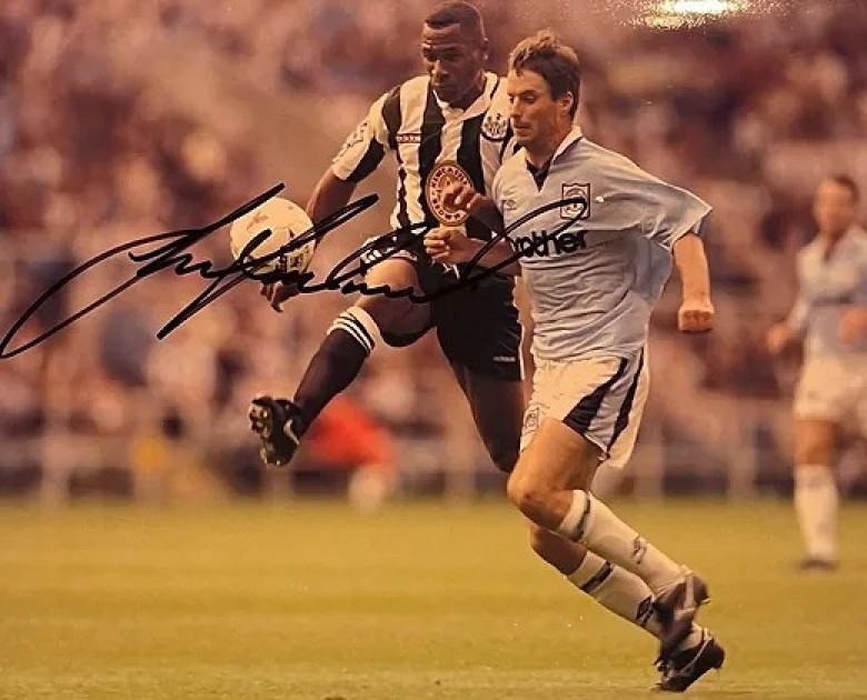 Fotografia Les Ferdinand Newcastle United - Autografata