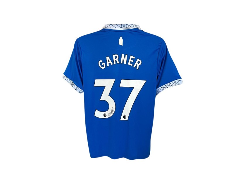 James Garner's Everton 2023/24 Signed Replica Shirt