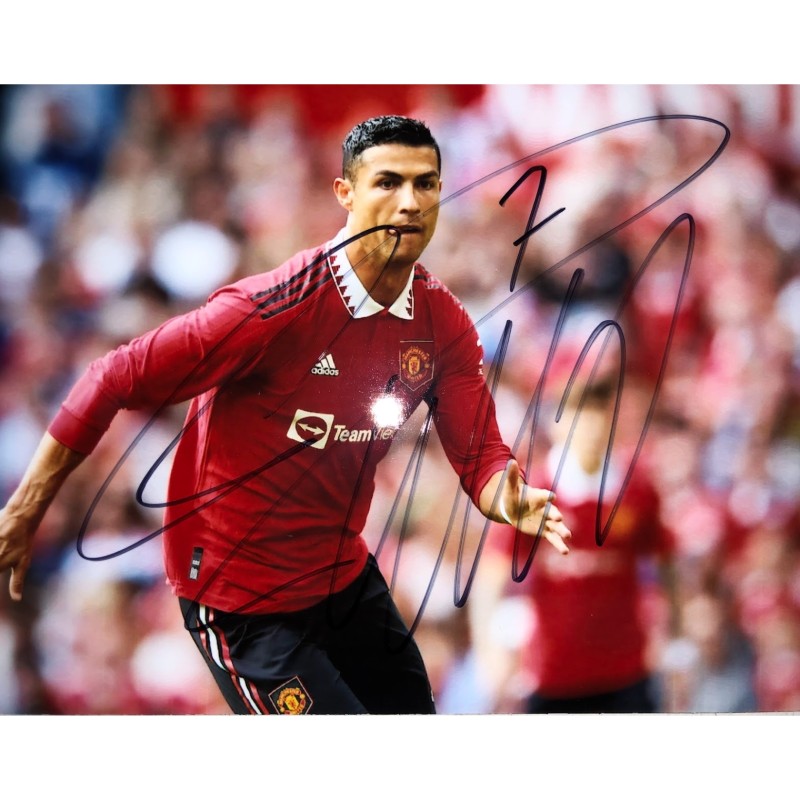 Fotografia - Autografata da Cristiano Ronaldo