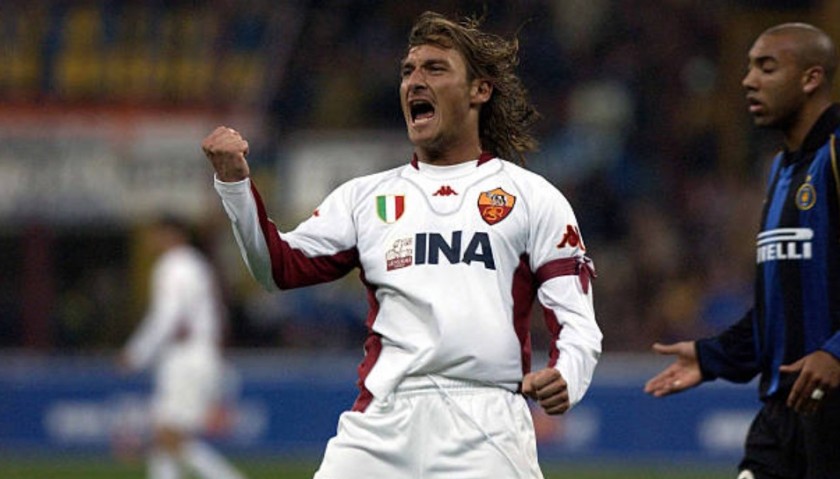 Roma's Totti club shirt forever in space