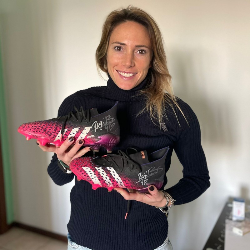 Regina Baresi's Adidas Worn and Signed Boots, 2020/21 