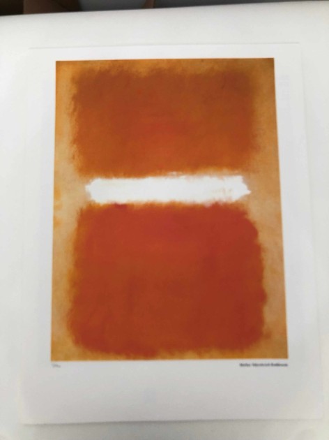 Mark Rothko Signed Offset Lithograph