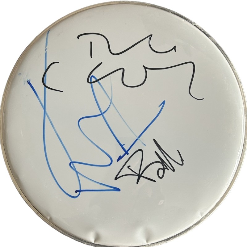 Green Day Signed Drumskin