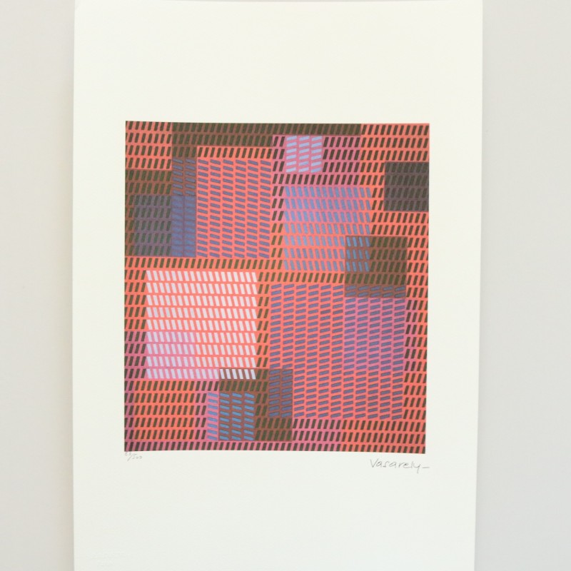 Offset Lithography by Victor Vasarely (replica)