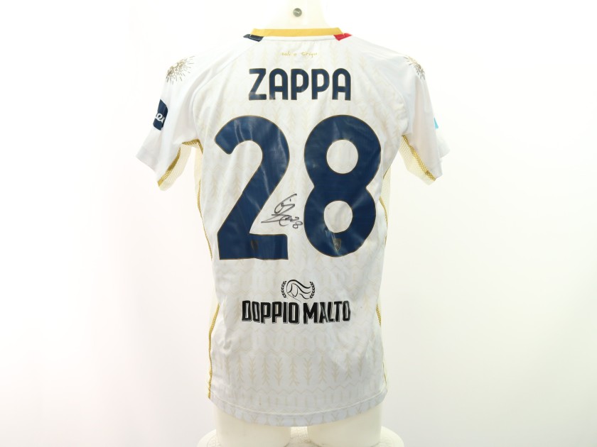 Zappa's Fiorentina vs Cagliari Signed Unwashed Shirt, 2024