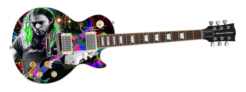 David Gilmour Signed Guitar