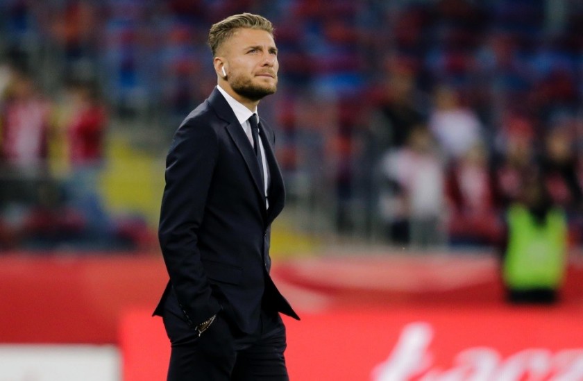 Emporio Armani Italy National Team Suit Worn by Ciro Immobile