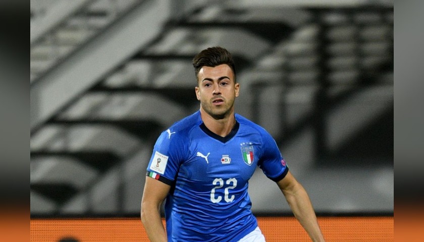 El Shaarawy's Match Shirt, Albania-Italy 2017