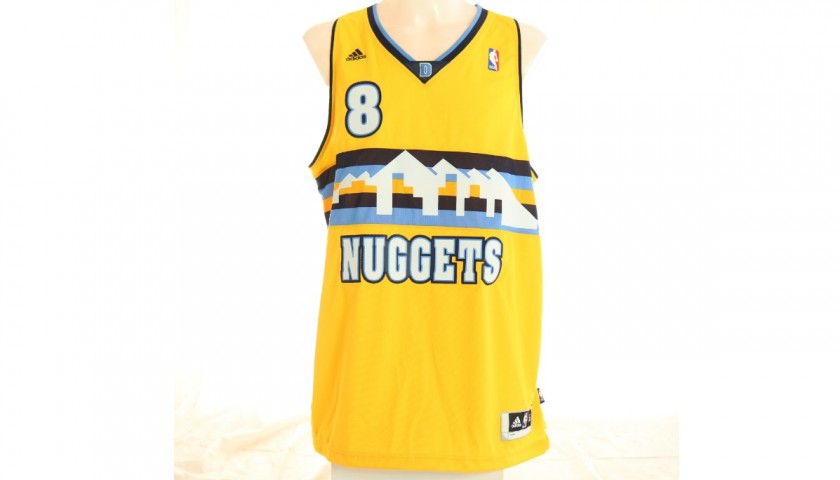 Allen Iverson's Official Denver Nuggets Signed Jersey - CharityStars