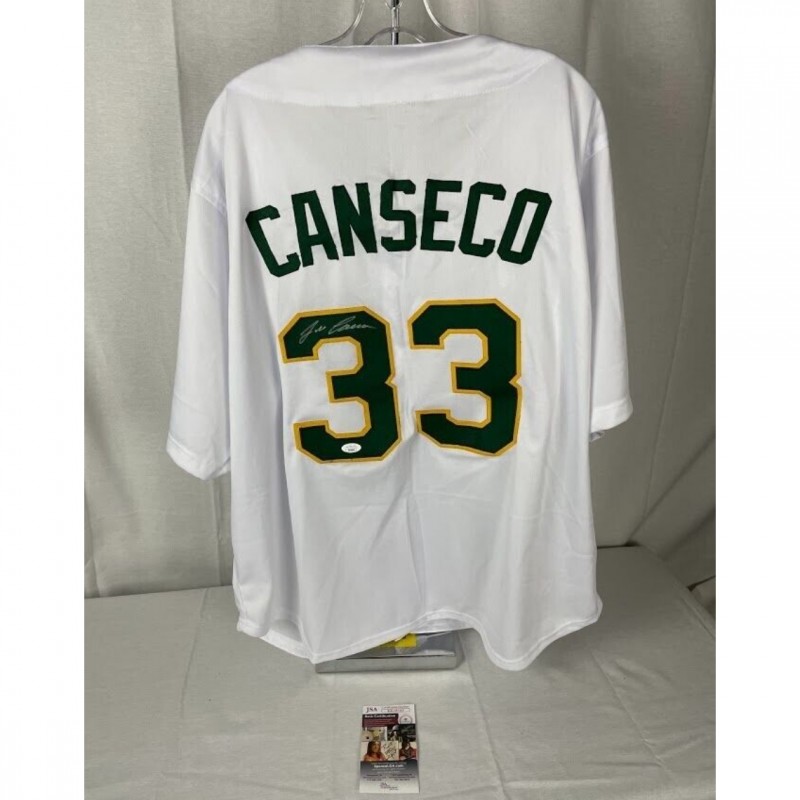 Jose Canseco's Oakland Athletics Signed Jersey