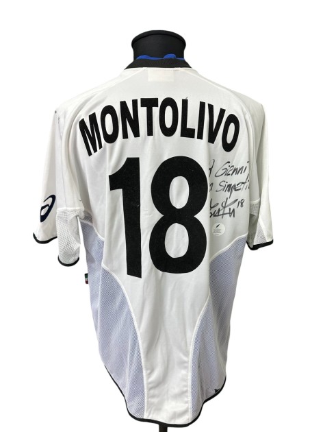 Montolivo's Atalanta Signed Match-Issued Shirt, 2004/05