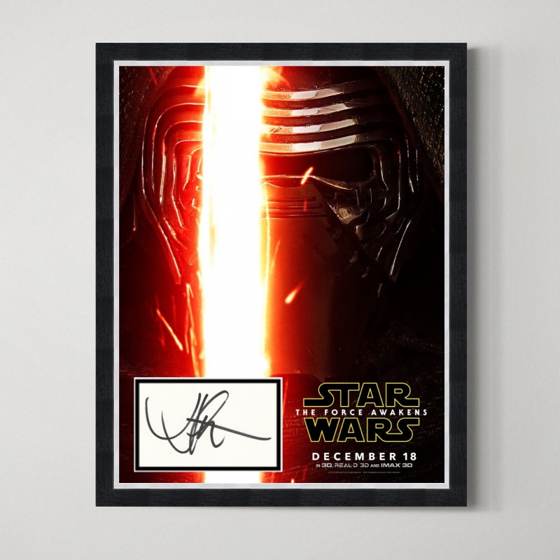 JJ Abrams Signed Star Wars Display