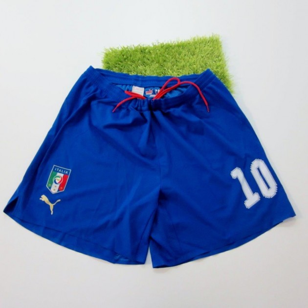 De Rossi match issued/worn shorts, Italy, Euro 2008