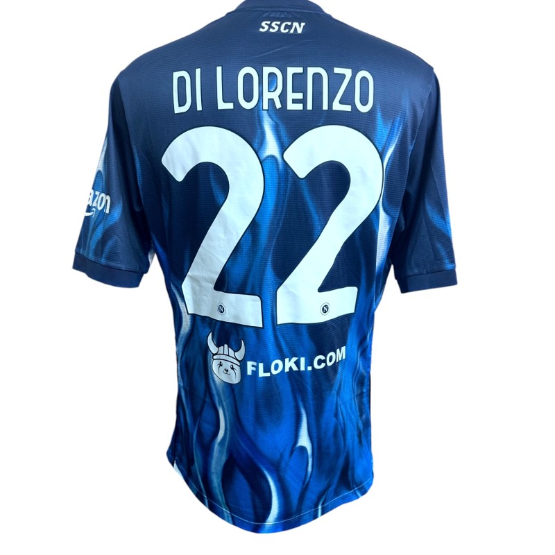 Di Lorenzo's Napoli Issued Shirt, 2021/22