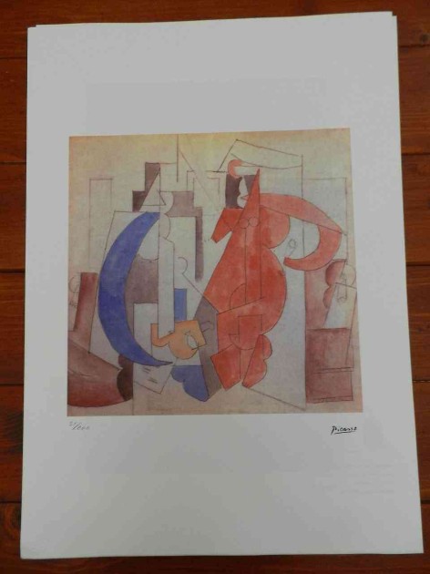 Offset lithography by Pablo Picasso (replica)