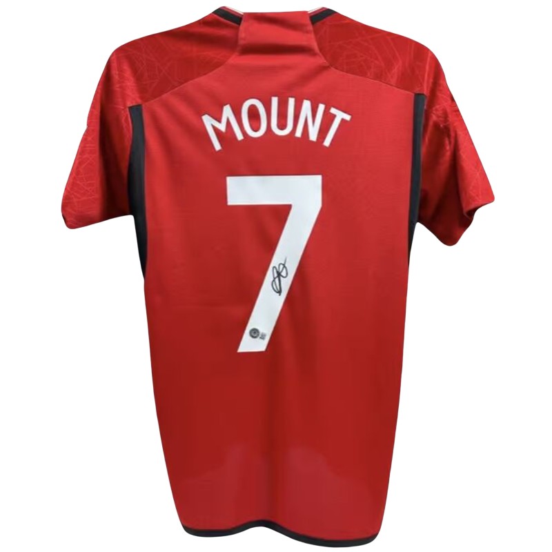 Replica della maglia del Manchester United firmata da Mason Mount