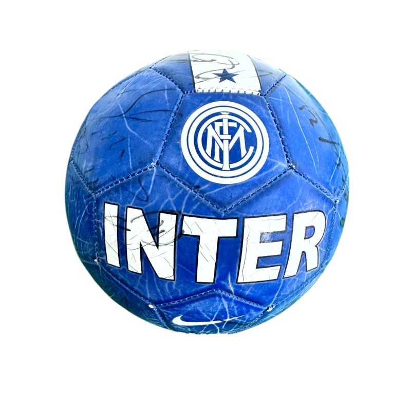 Pallone Ufficiale Inter - Autografato dalla Rosa