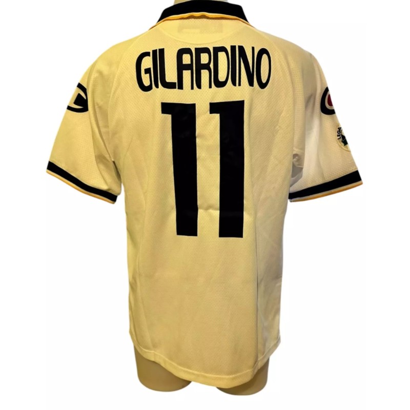 Gilardino's Parma vs Lazio Match-Issued Shirt, 2004