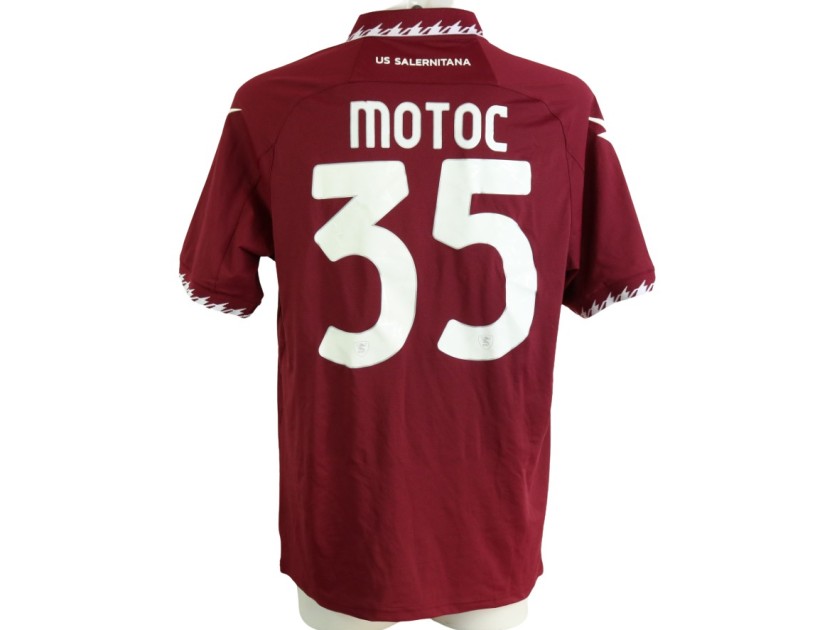 Motoc's Match-Issued Shirt, Salernitana vs Augsburg 2023