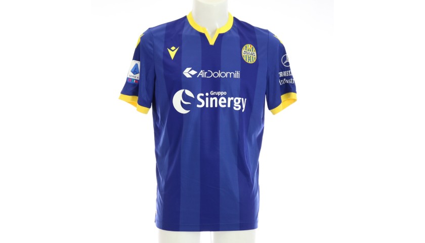 Lucas Match Issued Shirt Hellas Verona Atalanta 2020 CharityStars