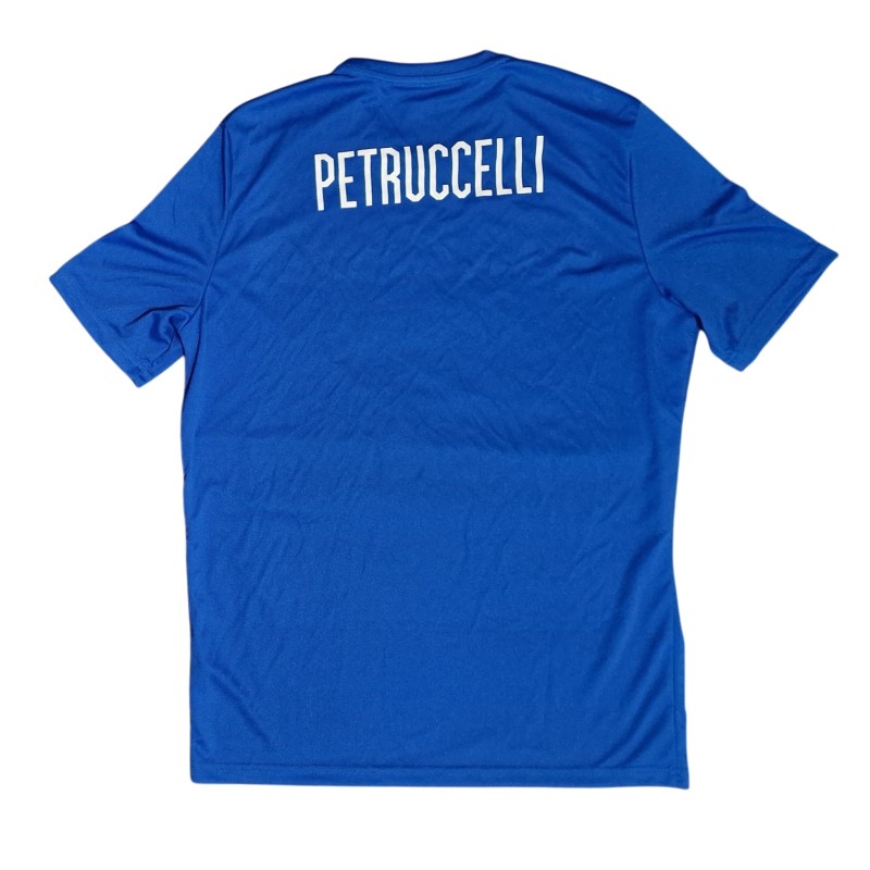 John Petrucelli's Italy Pre-Match Shirt