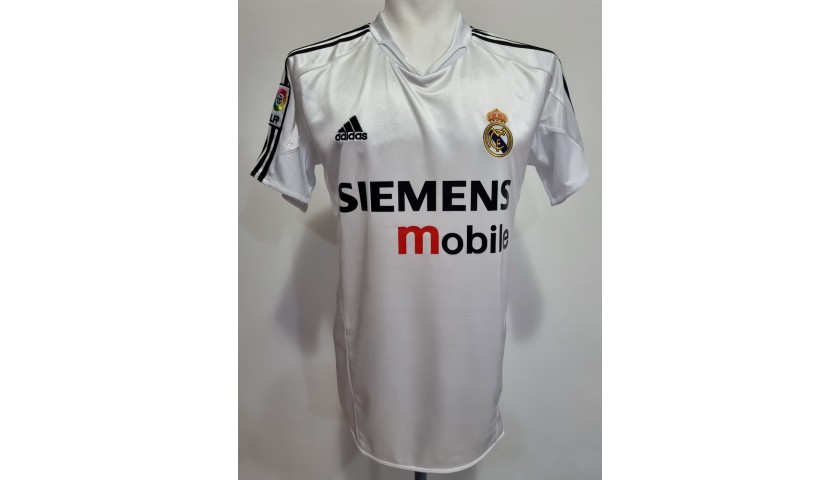 Zidane's Real Madrid Signed Shirt - CharityStars