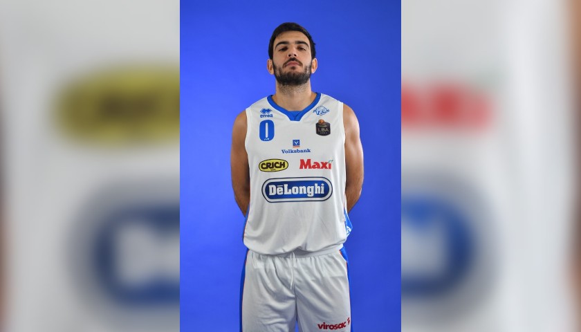 Completo da gara ufficiale De'Longhi Treviso Basket, indossato da Amedeo Tessitori nella stagione 2019/20 in Serie A