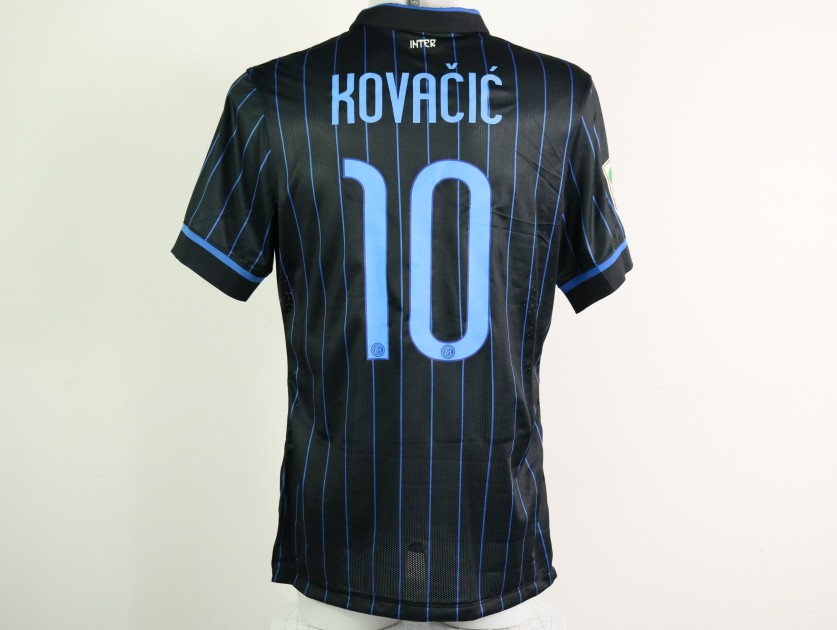 Kovacic's Inter FC Match Shirt, 2014/15