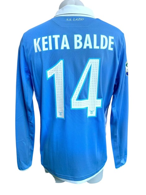 Keita Balde's Lazio Match-Worn Unwashed Shirt 2016/17