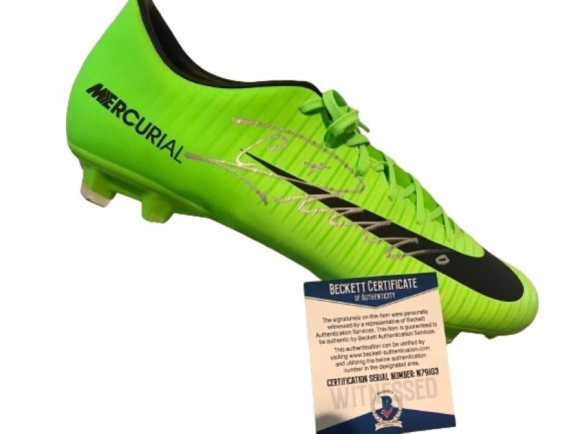 Nike Mercurial Boot Signed by Cristiano Ronaldo