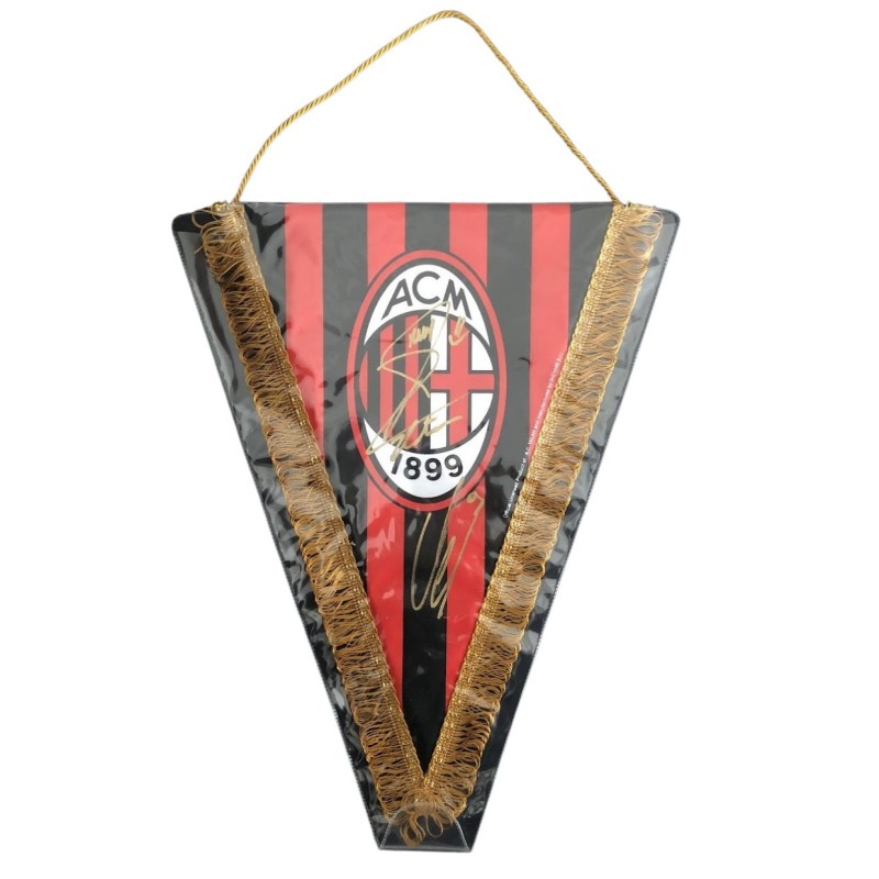 AC Milan Official Pennant, 2022/23 - Signed by the Players