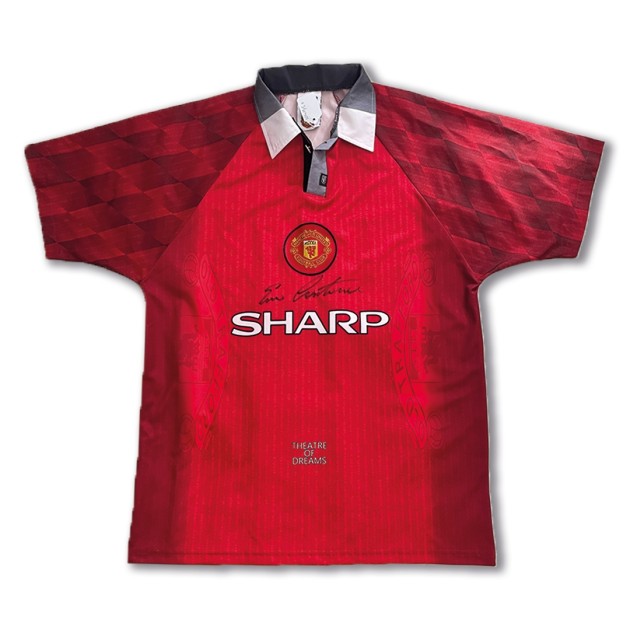 Eric Cantona's Manchester United Signed Shirt