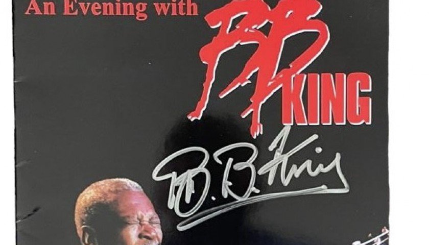 B.B. King Signed Collector's Edition Tour Programme - CharityStars