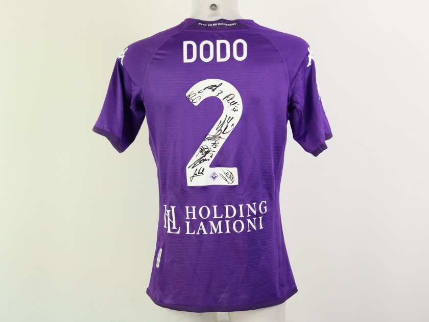 Maglia ufficiale Dodo Fiorentina, 2022/23 - Autografata dalla rosa