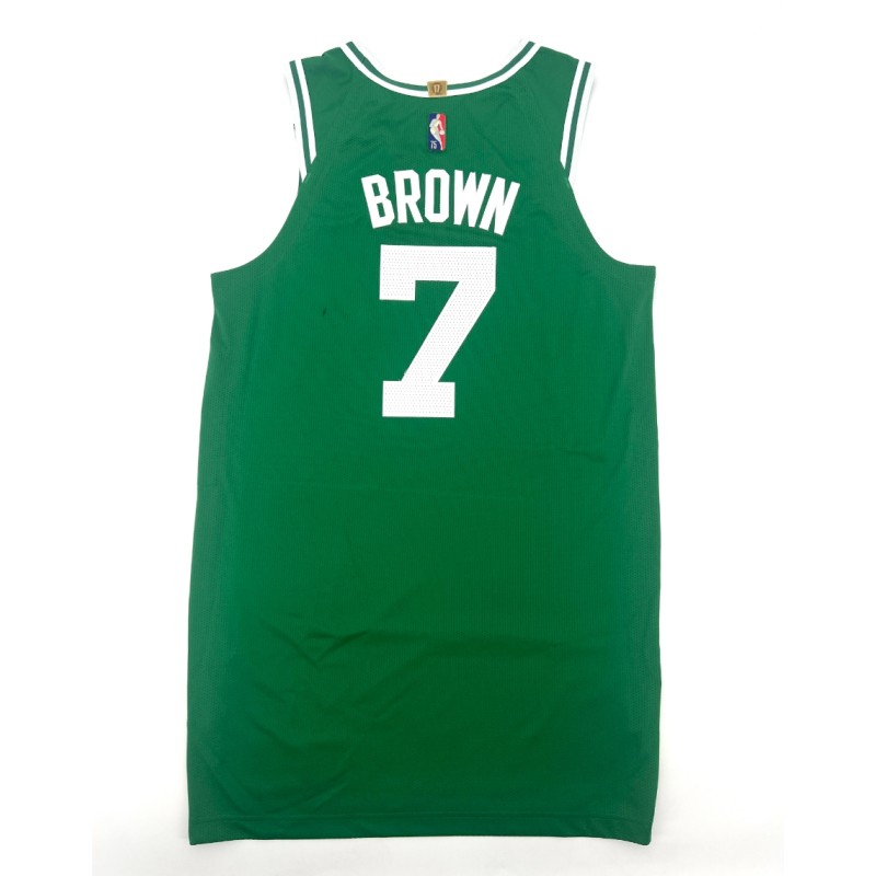 Jaylen Brown Game Worn Boston Celtics Jersey