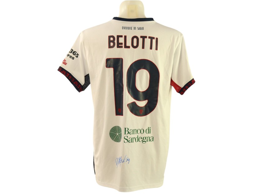 Maglia Milan Gara Home Serie A Theo 19 Autografata 2023/2024