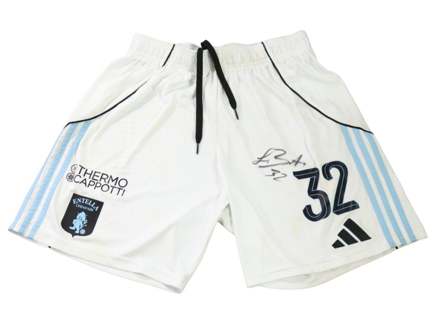 Benedetti's Signed Unwashed Shorts, Virtus Entella vs Carrarese 2026