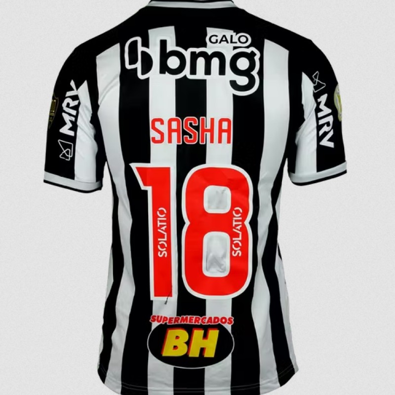 Sasha's Atlético Mineiro Signed Match Worn Shirt