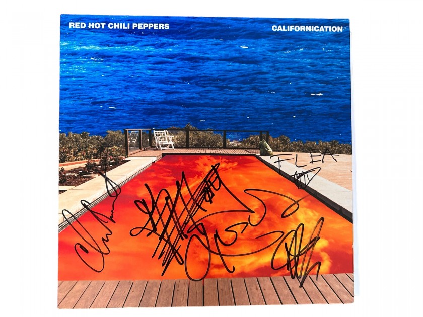 Red Hot Chili Peppers Signed Californication Vinyl LP