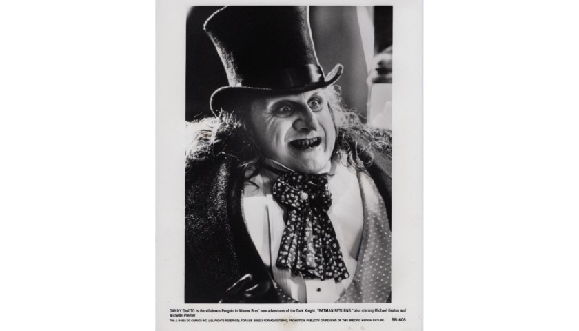 "Batman Returns" - Danny DeVito Original Press Photograph