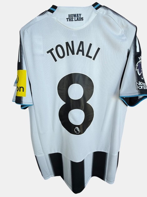 Sandro Tonali's Match Issued Shirt Newcastle United FC 25/26