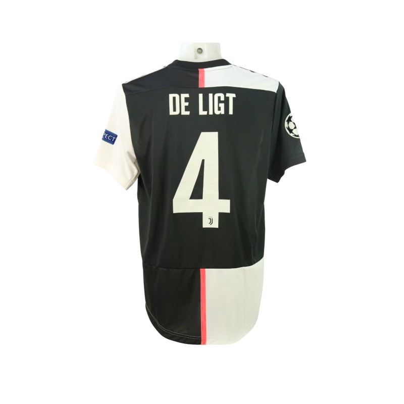 De Ligt's Juventus Match-Issued Shirt, UCL 2019/20