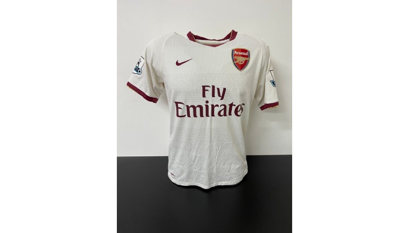 Cesc Fabregas Signed Arsenal Shirt - 2021-22, Number 4 Autograph Jersey