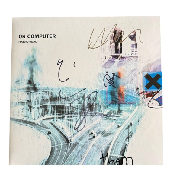 Radiohead Signed 'Ok Computer' Vinyl LP