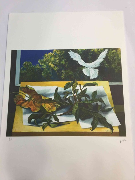 Offset lithography by Renato Guttuso (replica)
