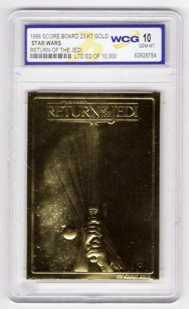 Limited Edition Star Wars Gold Card - Return of the Jedi 