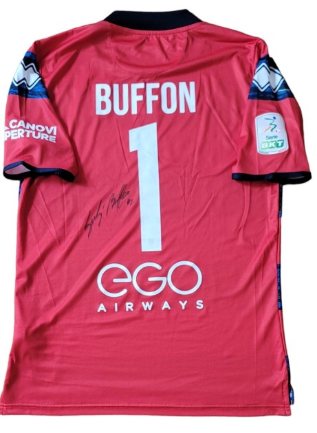 Buffon's Parma Match Signed Shirt, 2021/22